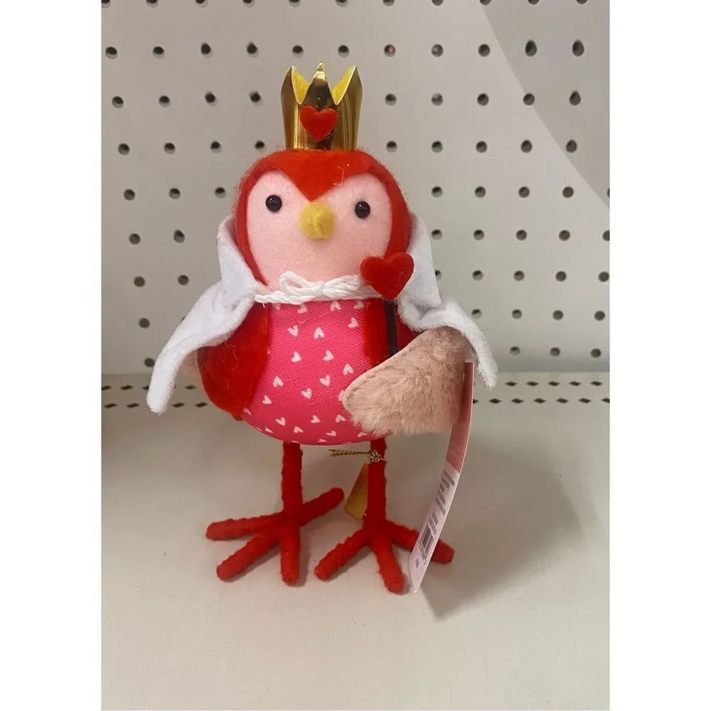 Target Valentine Fabric Feathery Friends Bird Queen of Hearts Spritz™